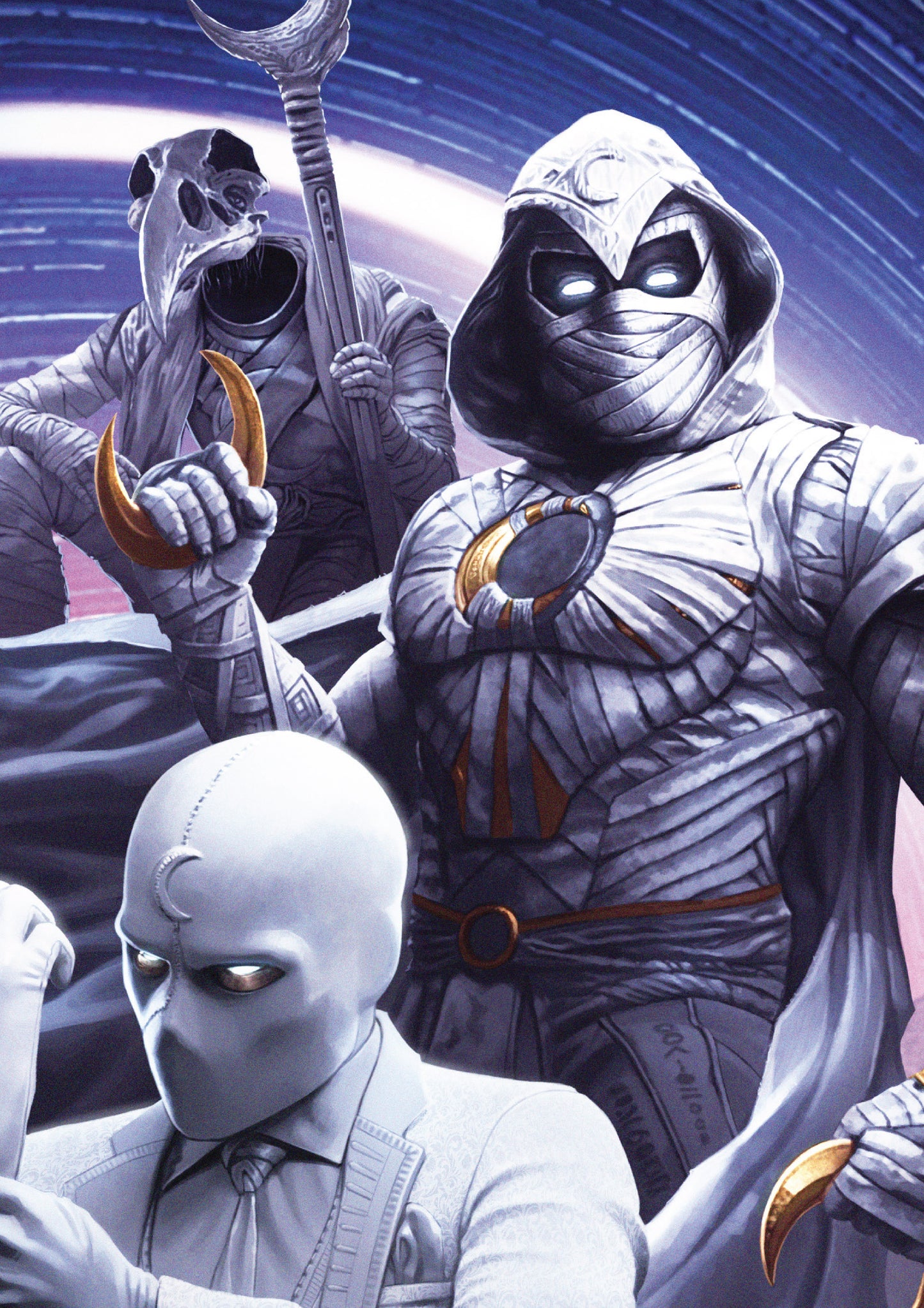 Moon Knight Art Print