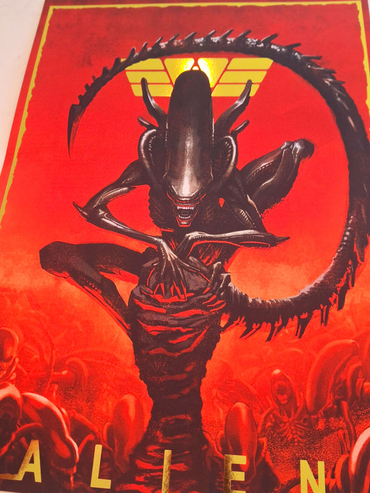 Alien Premium Foil Art print