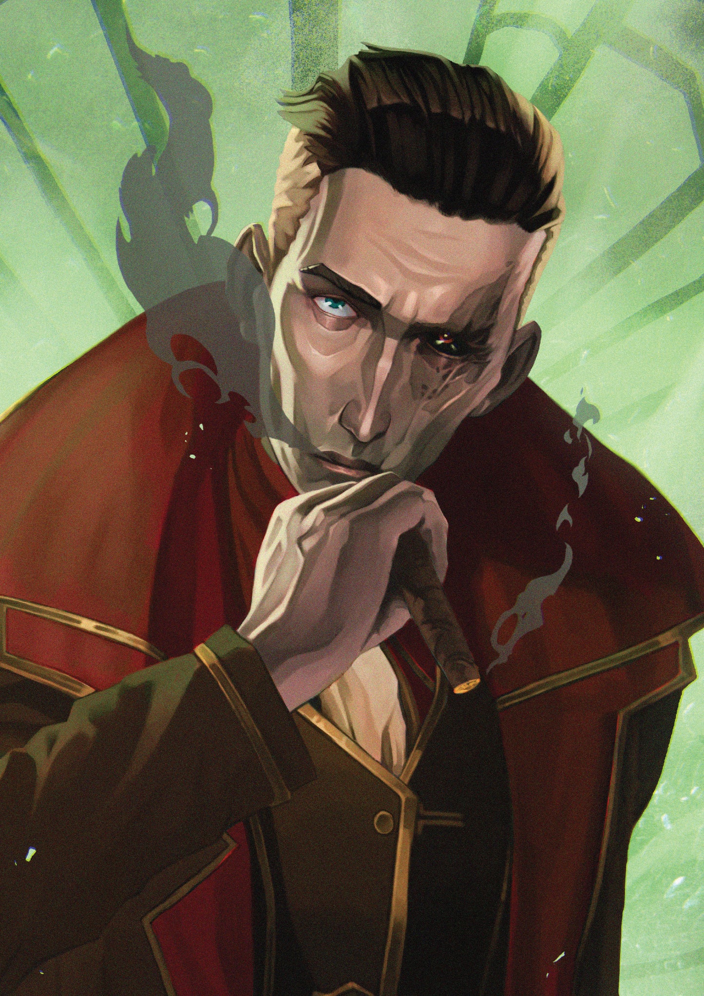 Arcane - Silco Art Print