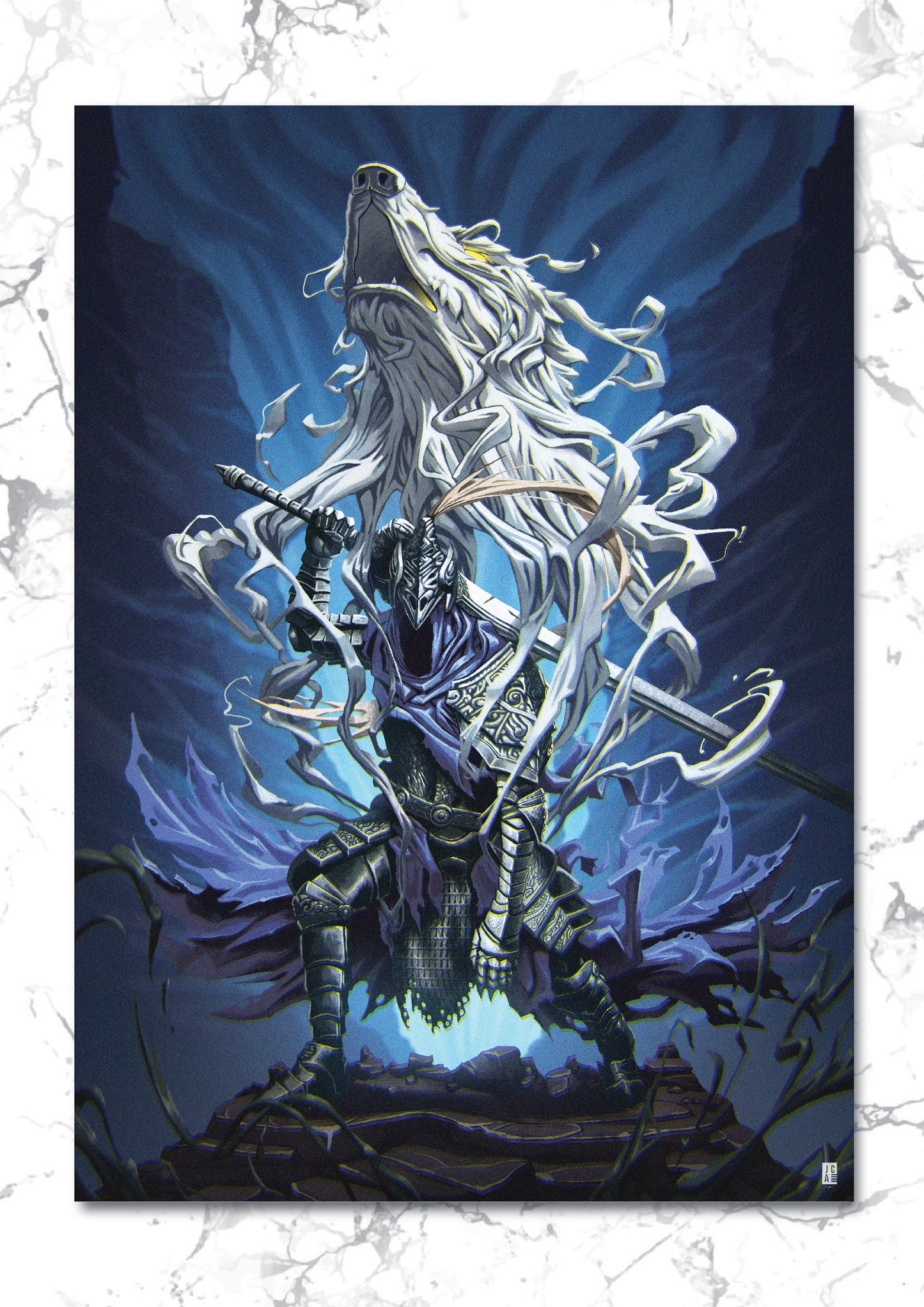 Dark Souls - Artorias Art Print