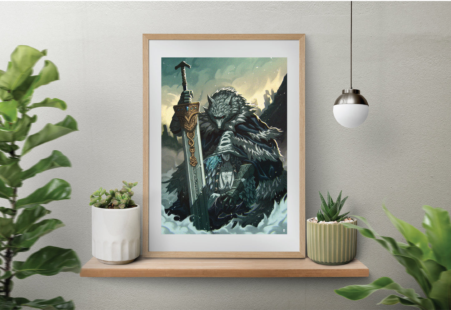 Elden Ring - Blaid and Rani Art Print