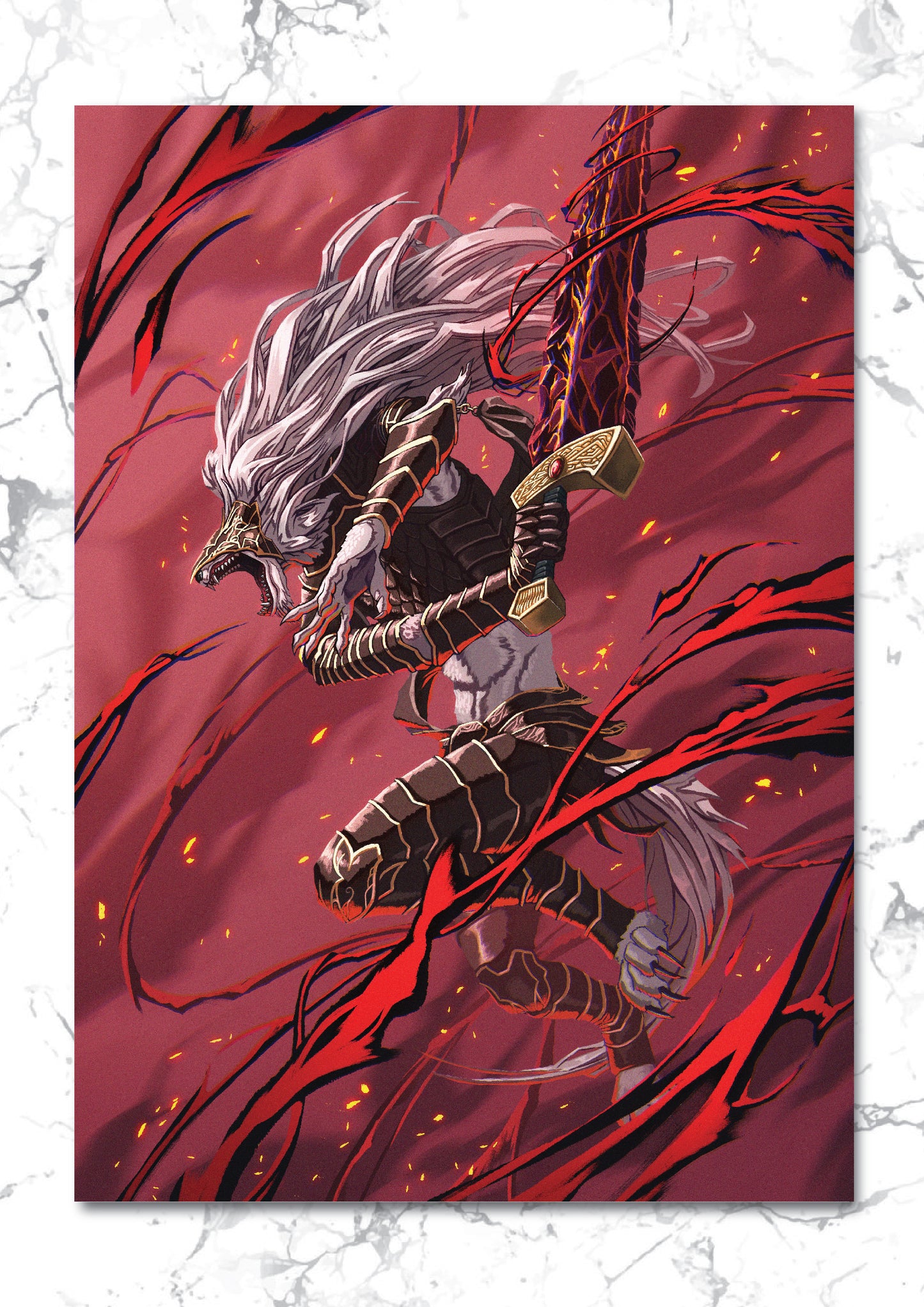 Elden Ring - Malekith Art Print