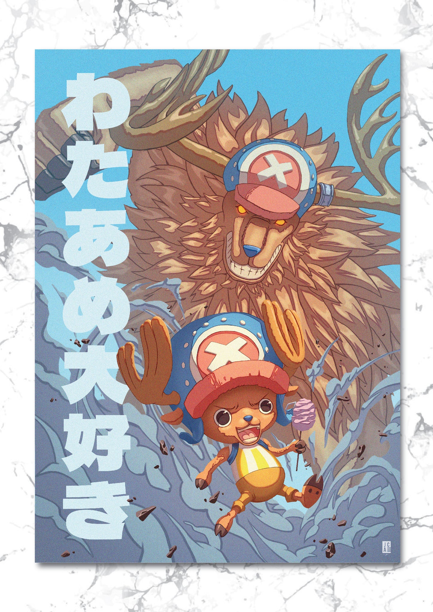 One Piece - Chopper Art Print