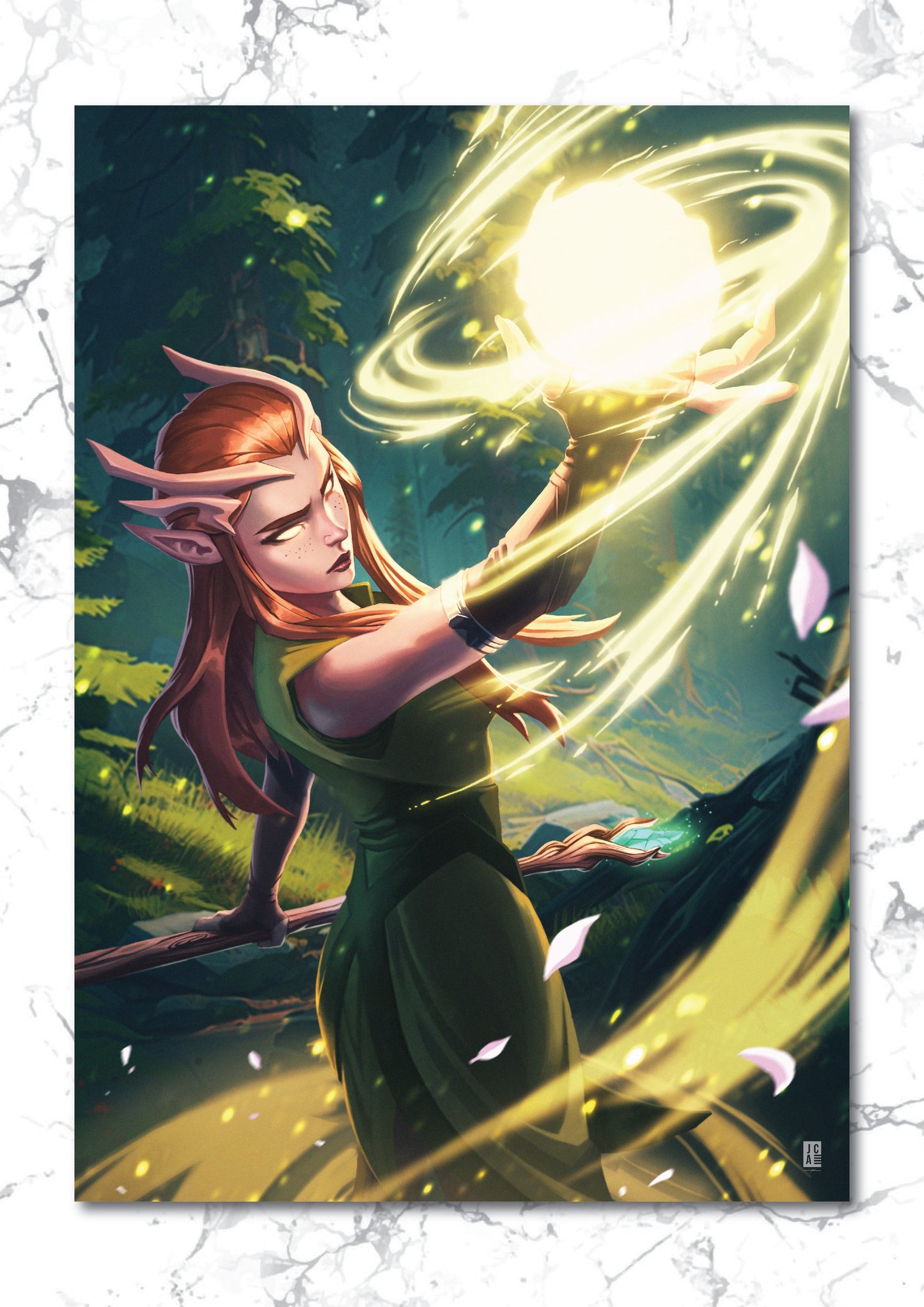 Legend of Vox Machina - Keyleth Art Print