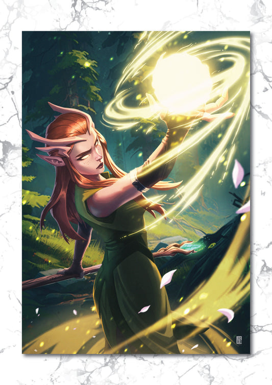 Legend of Vox Machina - Keyleth Art Print