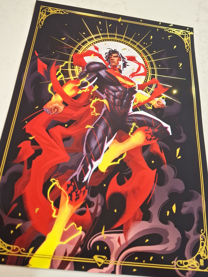 Absolute Superman Premium Foil Art Print