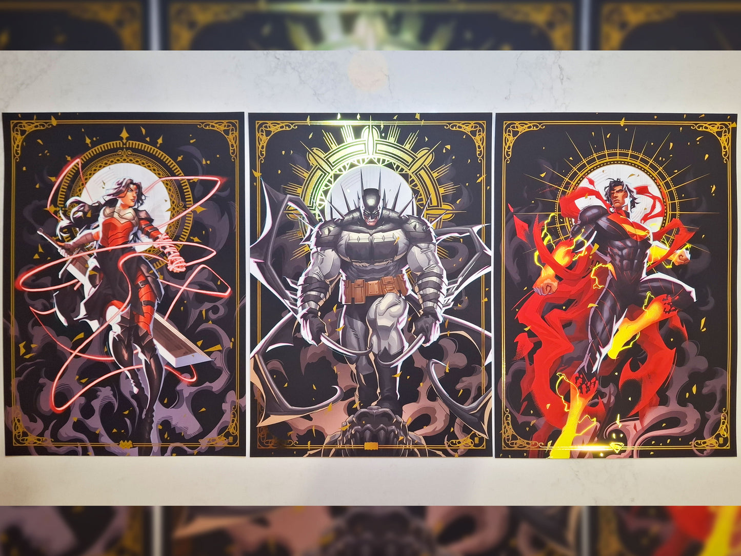 Absolute Superman Premium Foil Art Print