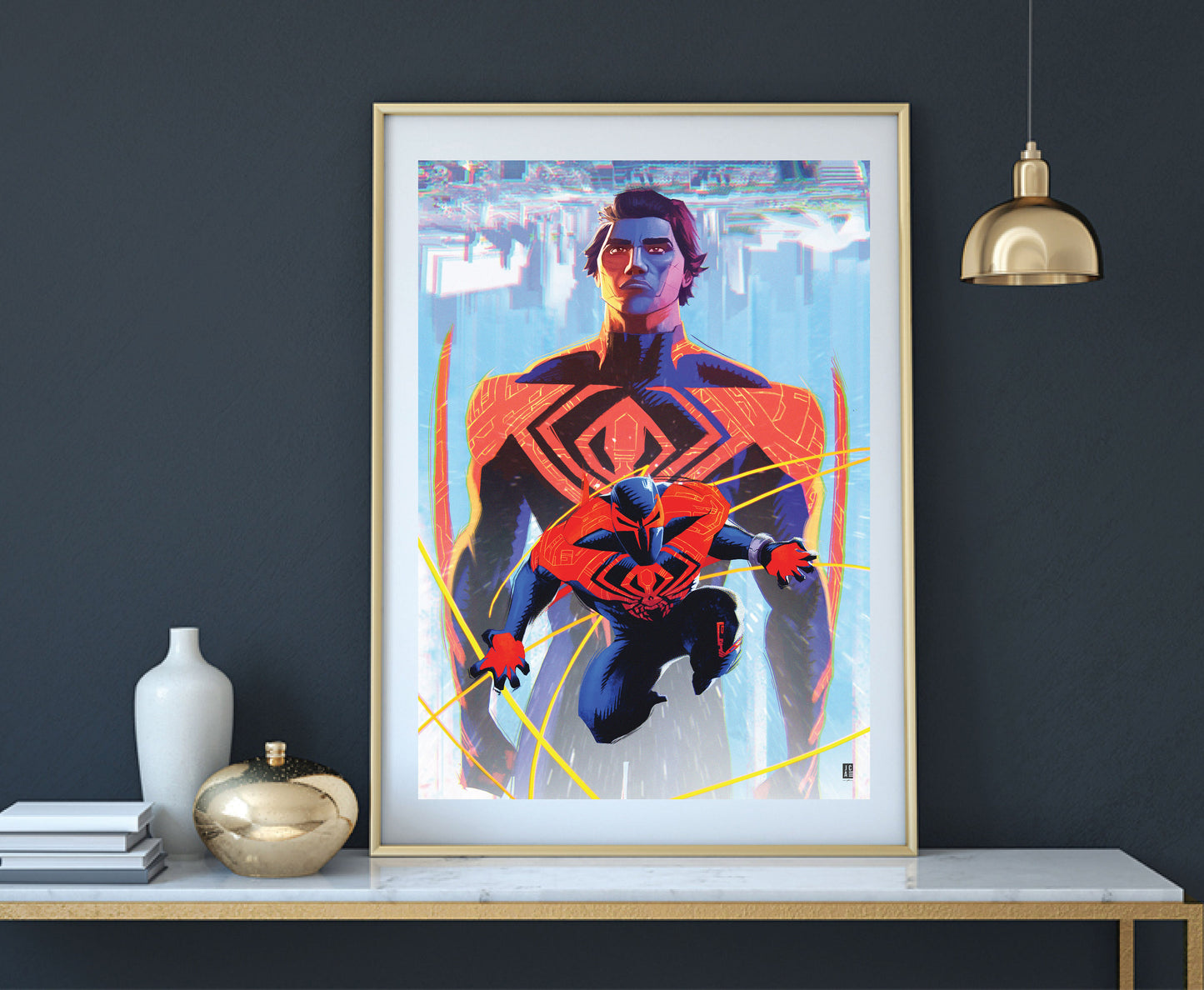 Across the Spiderverse - Miguel O'hara Art Print