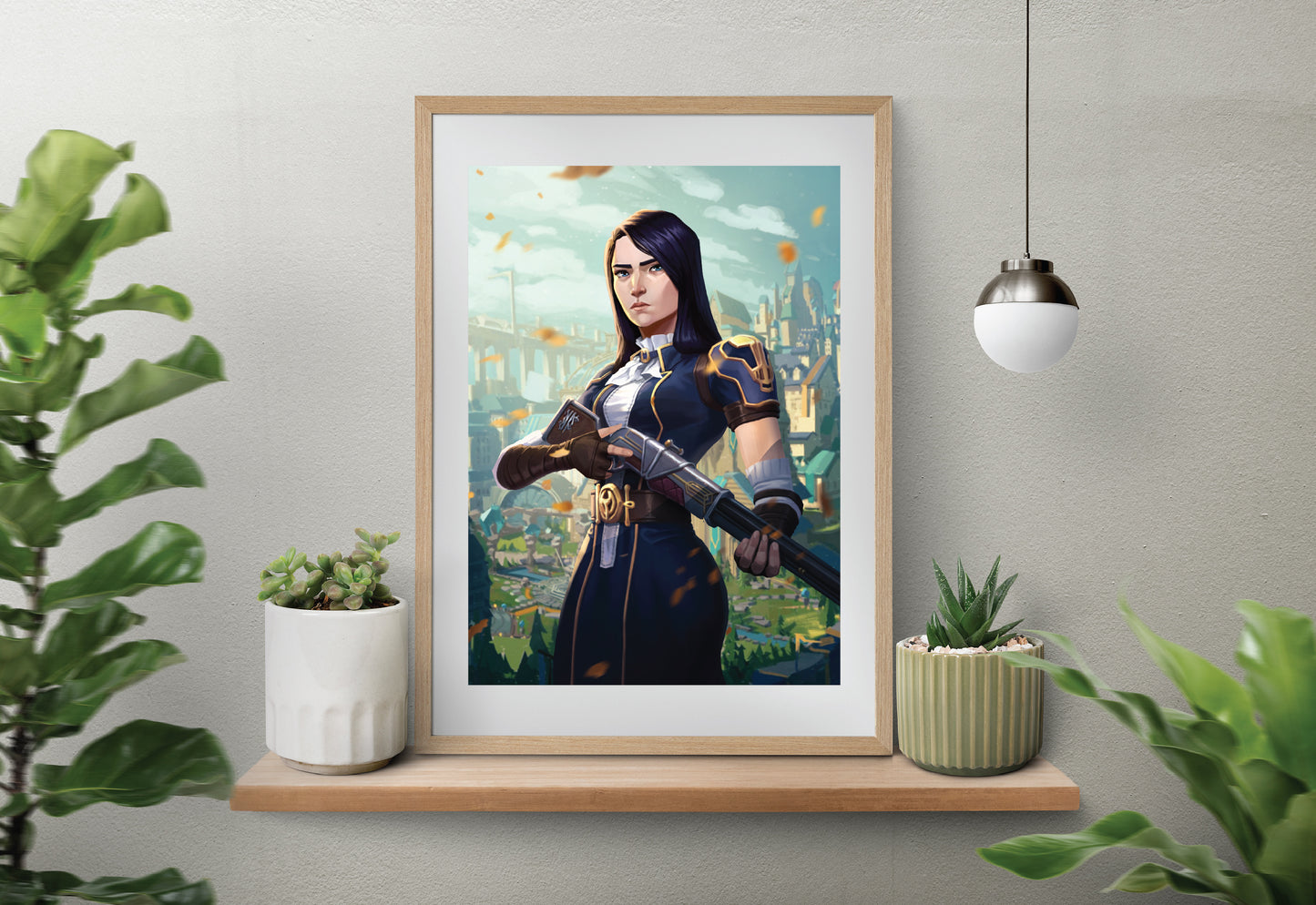 Arcane - Caitlyn Art Print