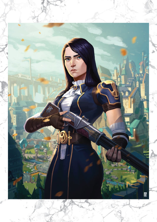 Arcane - Caitlyn Art Print