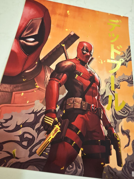 Deadpool Premium Foil Art Print