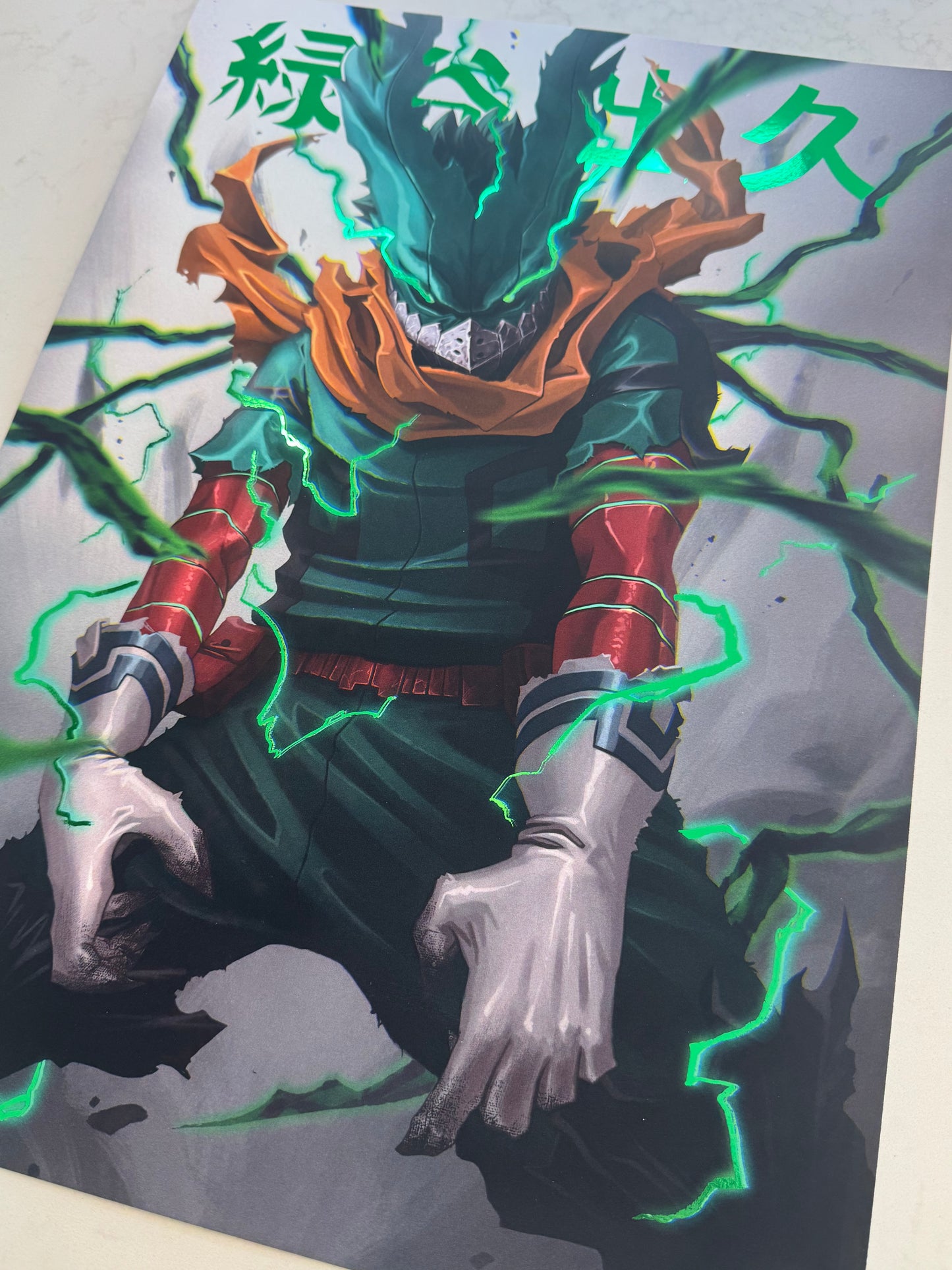 Deku Premium Foil Art Print