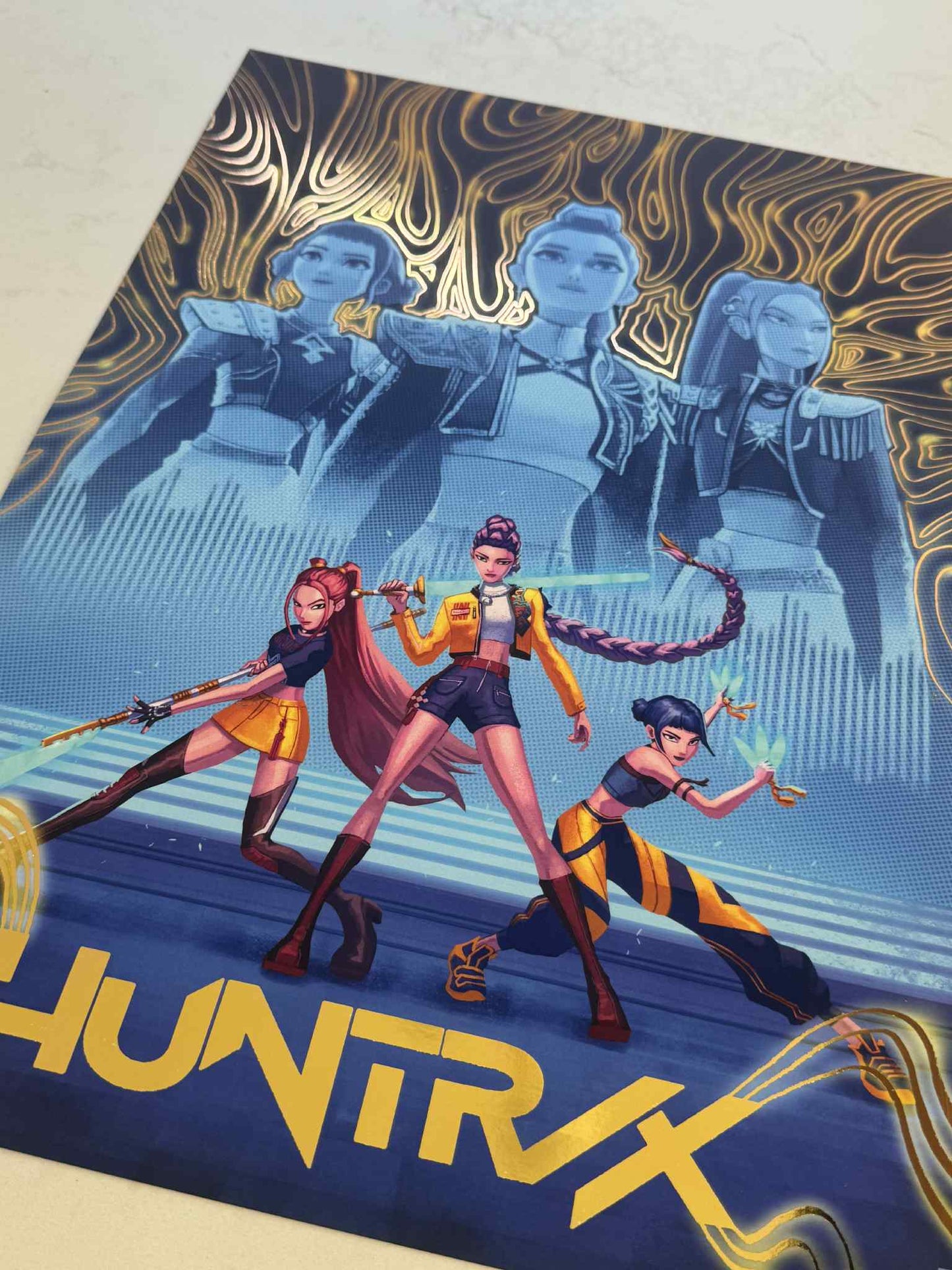Huntrix Premium Foil Art Print