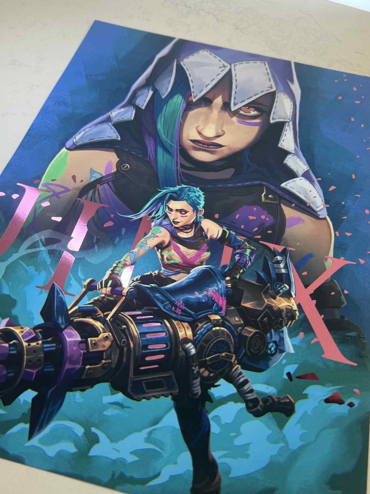 Arcane - Jinx Premium Foil Art Print