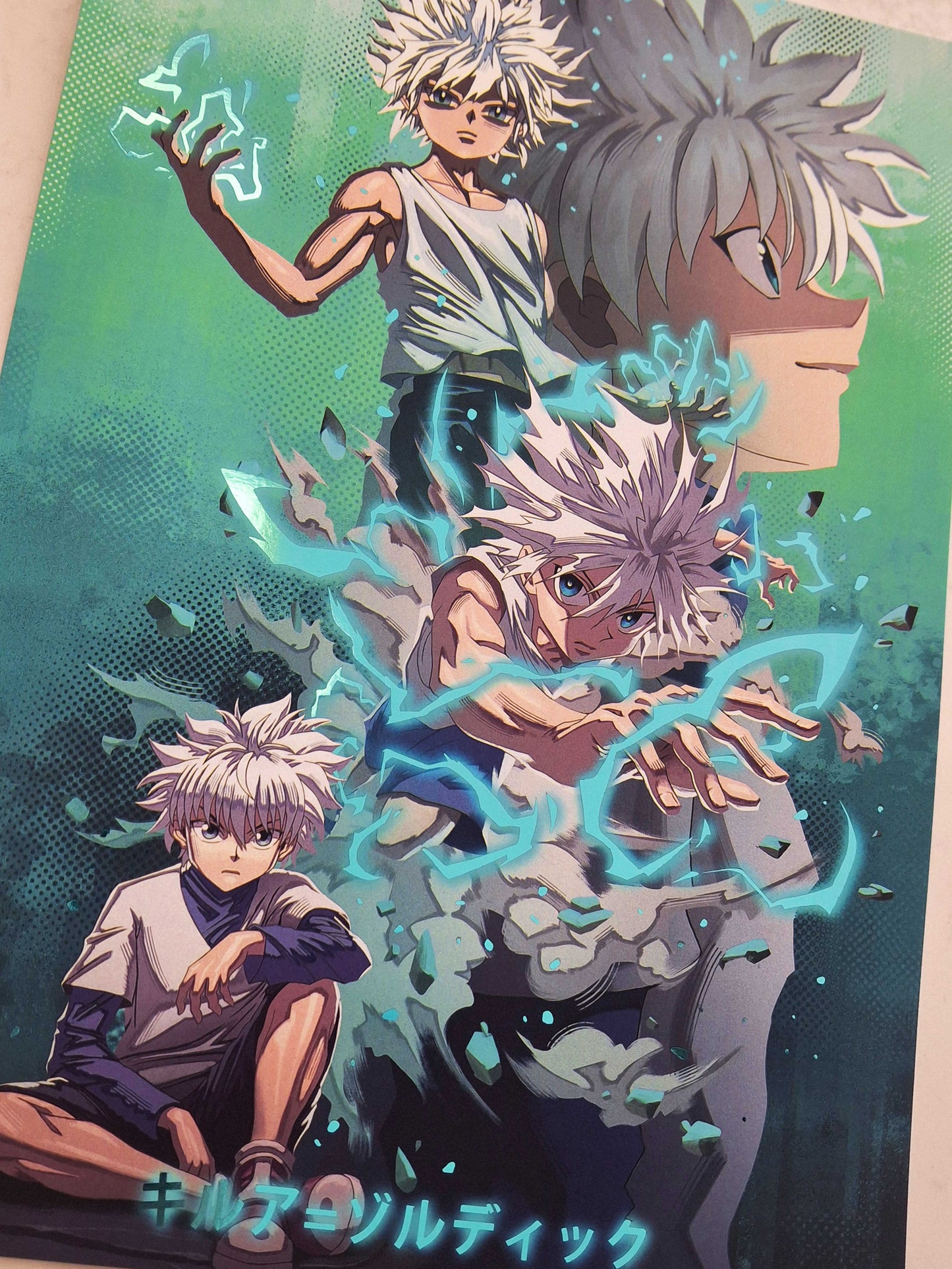 Hunter X Hunter - Killua Premium Foil Art Print