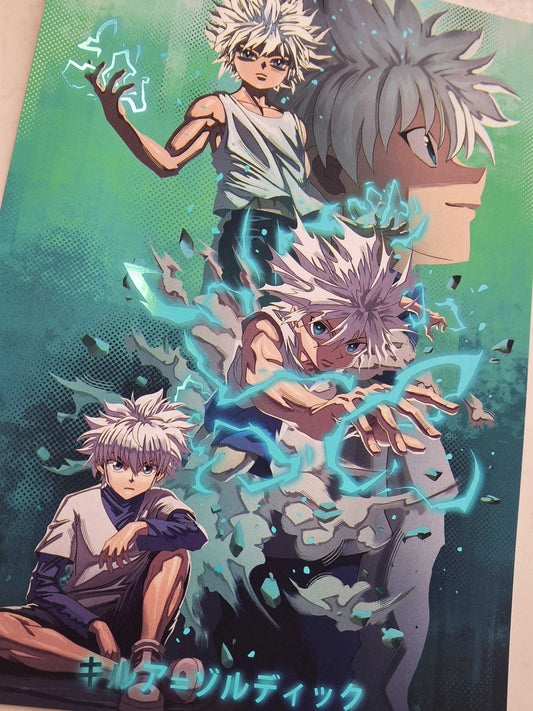 Hunter X Hunter - Killua Premium Foil Art Print