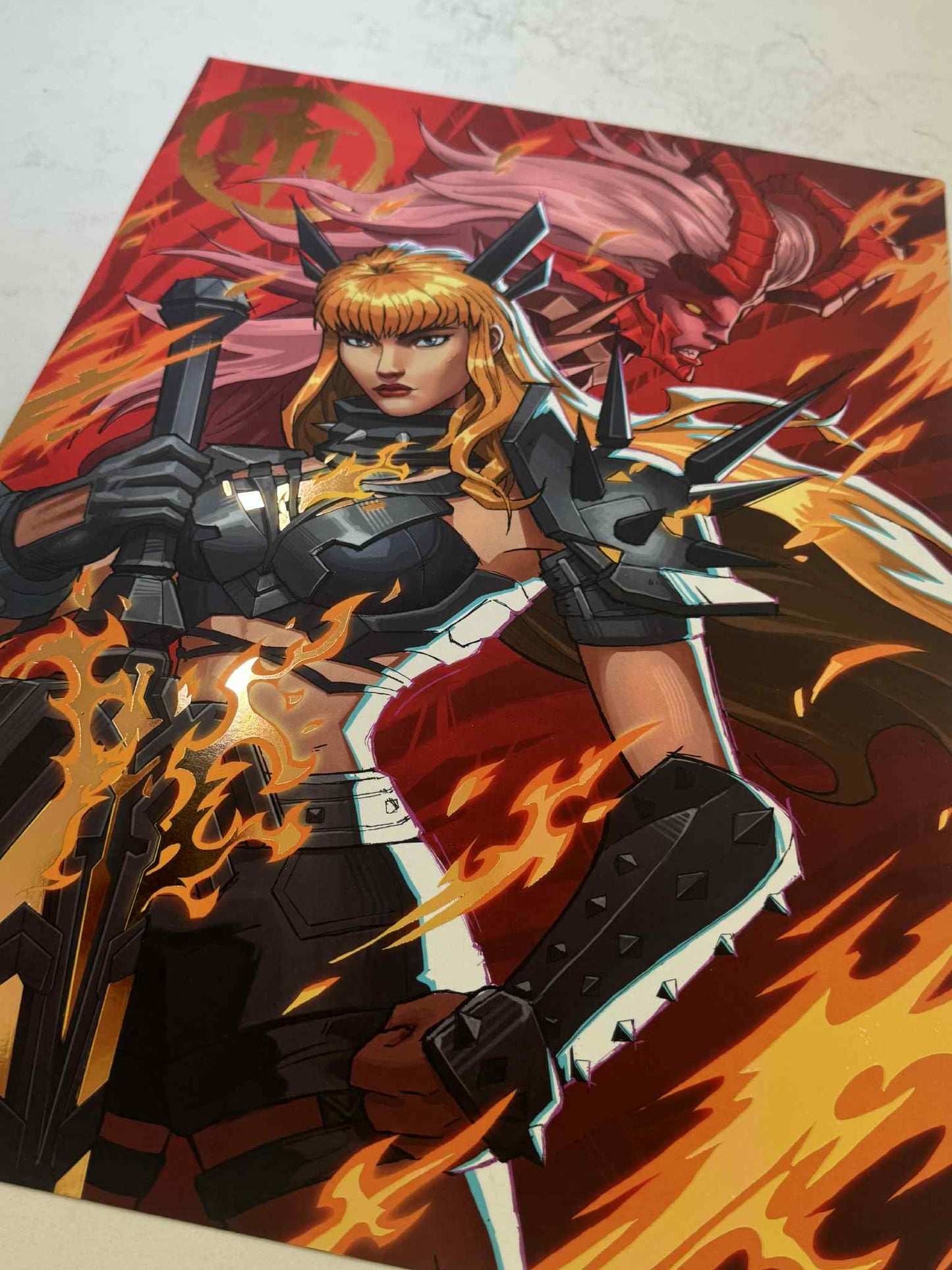 Marvel Rivals - Magik Premium Foil Art Print