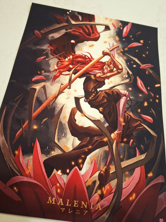 Malenia Premium Foil Art print