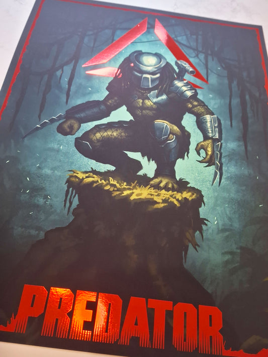 Predator Premium Foil Art print