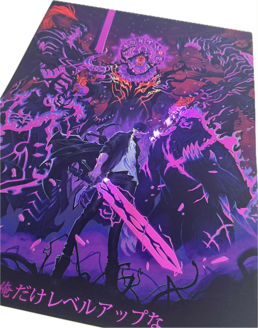 Solo Leveling Premium Foil Art Print