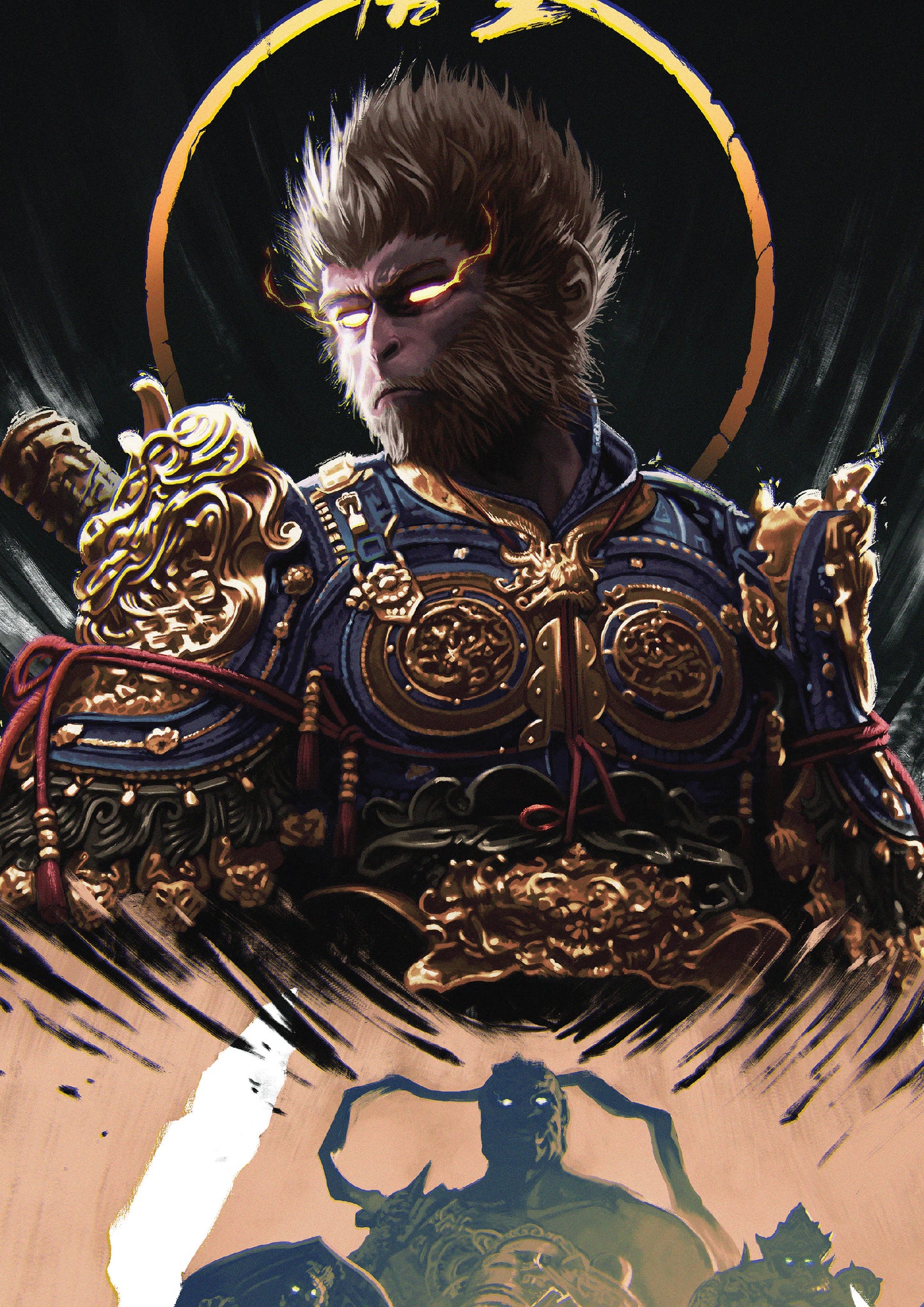 Black Myth Wukong print