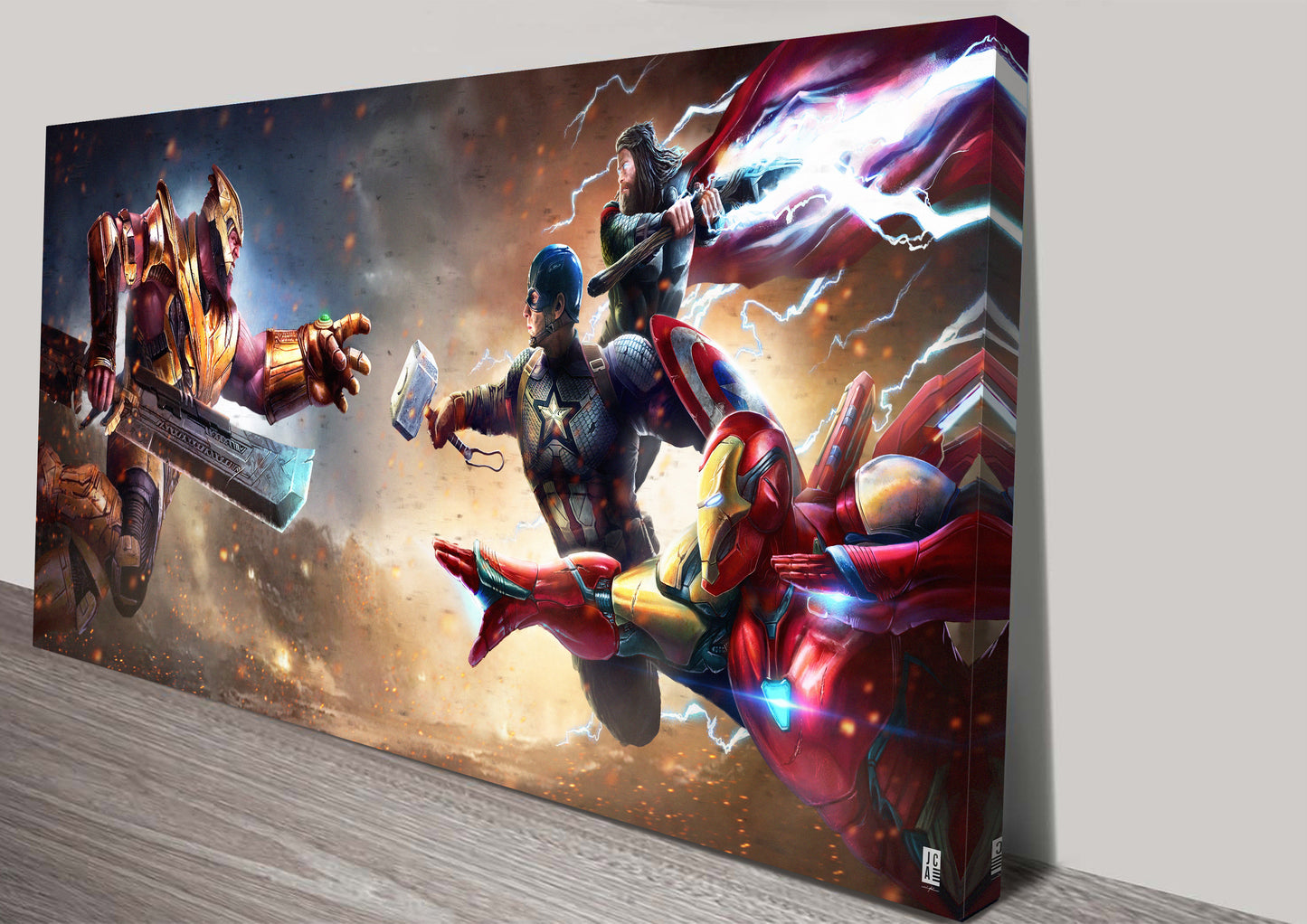 PREMIUM CANVAS - Avengers vs Thanos