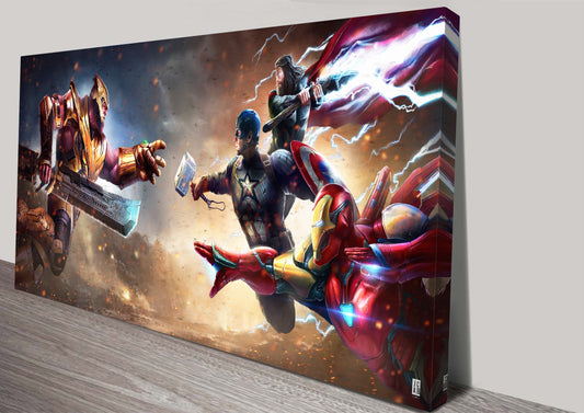 PREMIUM CANVAS - Avengers vs Thanos