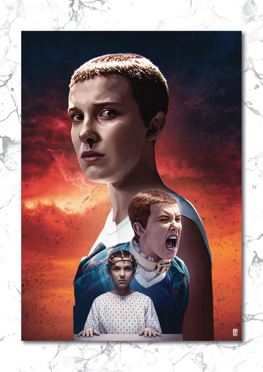 Stranger Things - Eleven Art print
