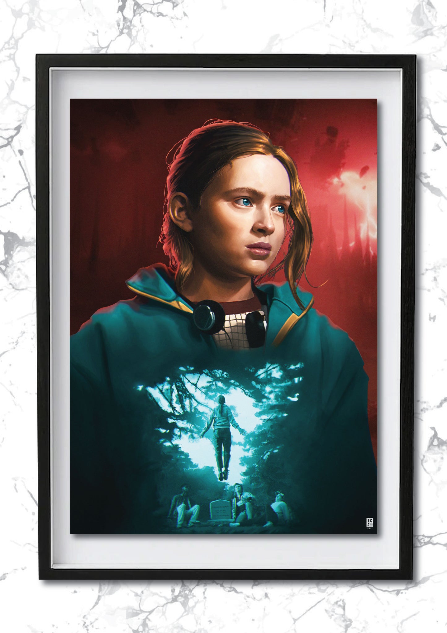 Stranger Things - Max Art print