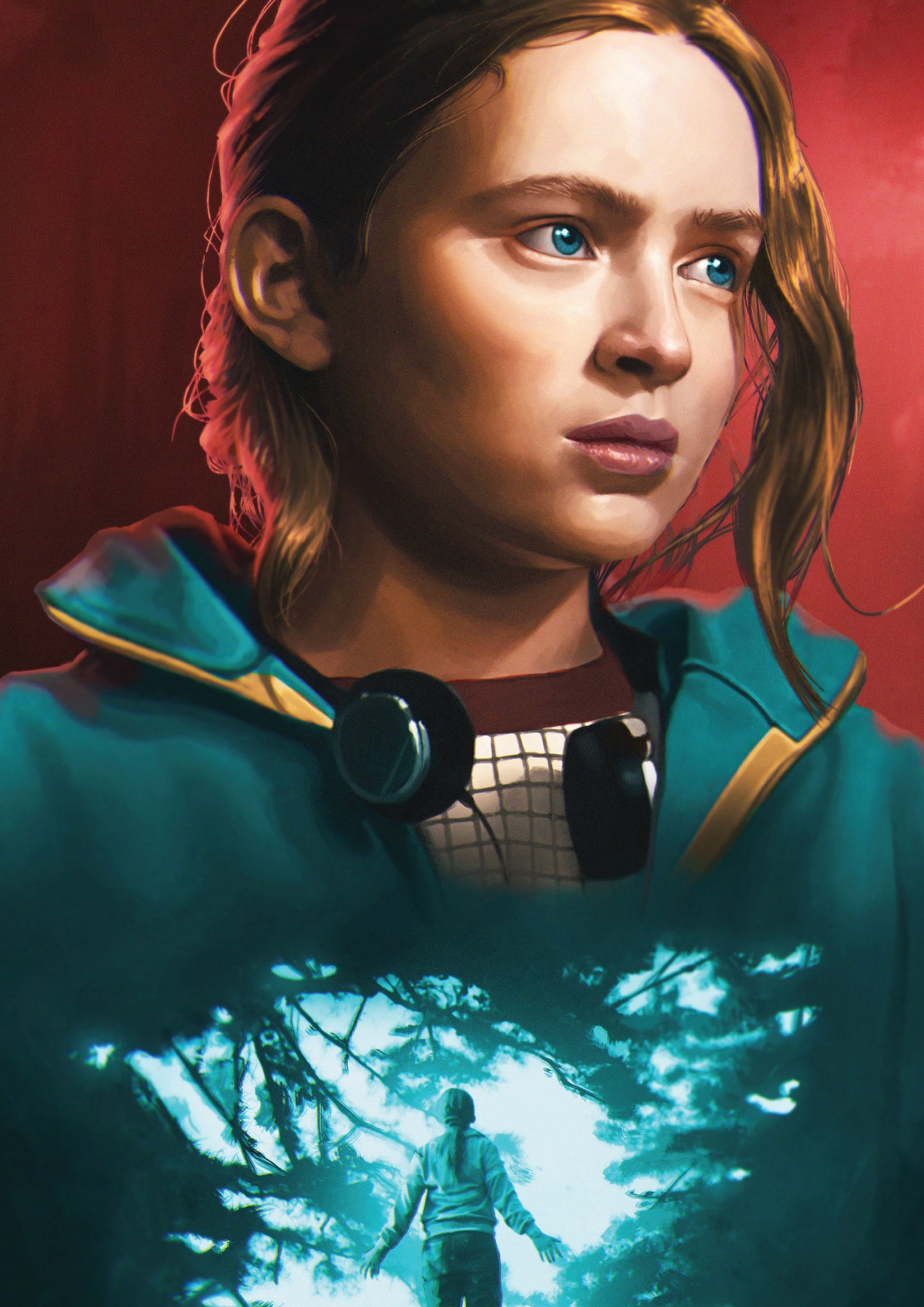Stranger Things - Max Art print
