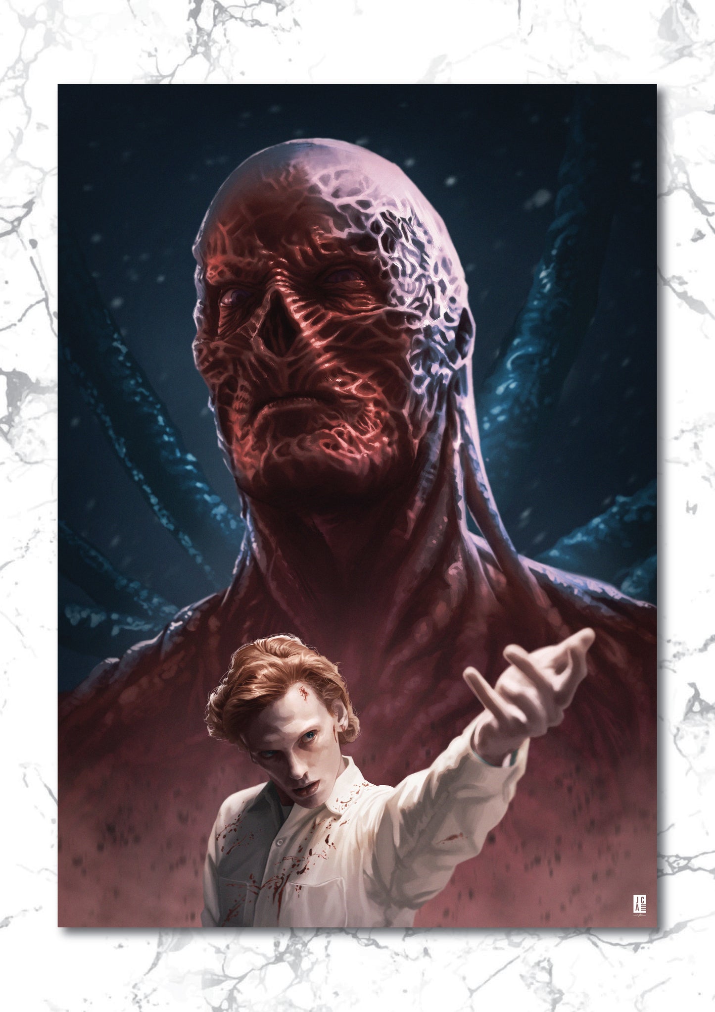 Stranger Things - Vecna Art print