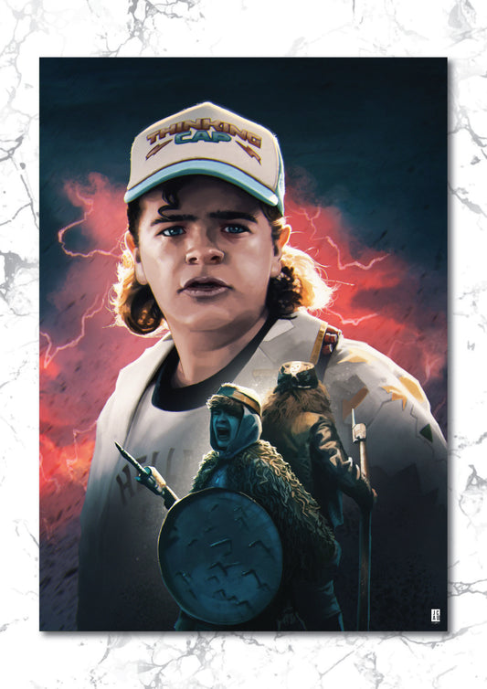 Stranger Things - Dustin Art print