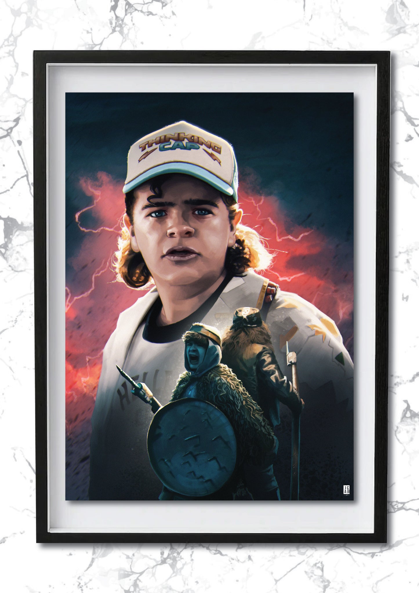 Stranger Things - Dustin Art print