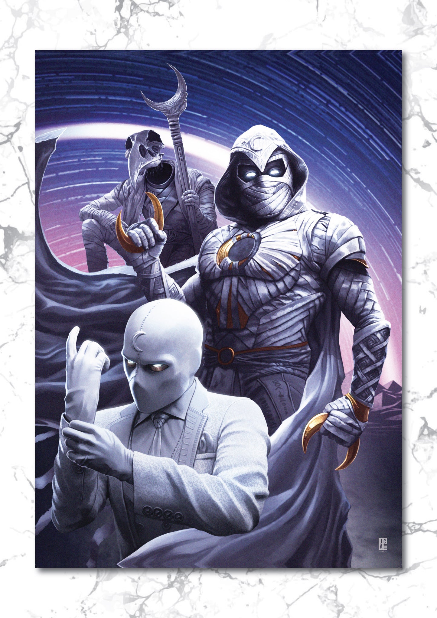 Moon Knight Art Print