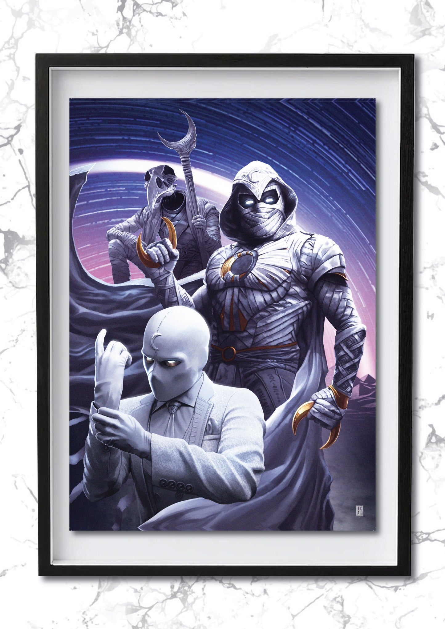 Moon Knight Art Print