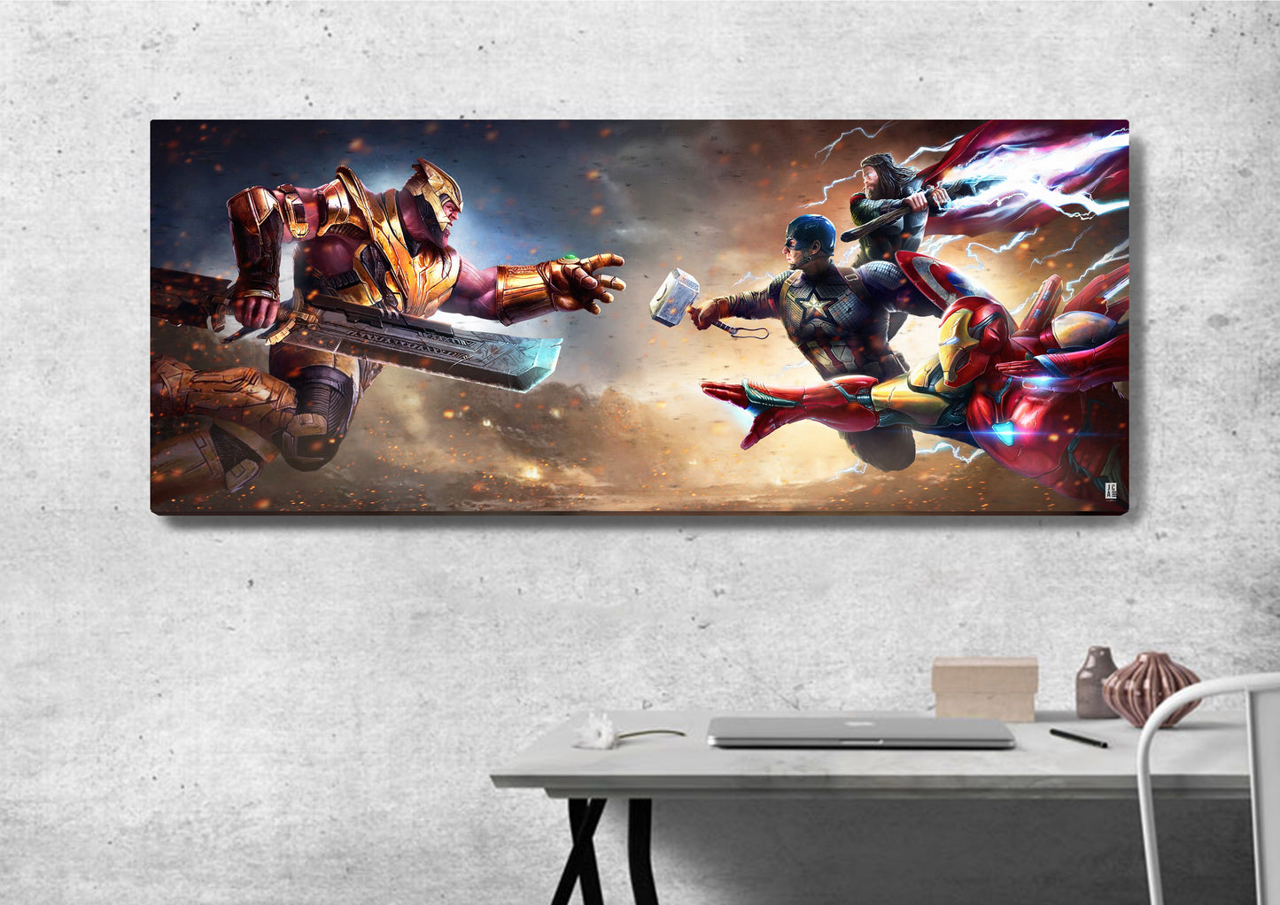 PREMIUM CANVAS - Avengers vs Thanos