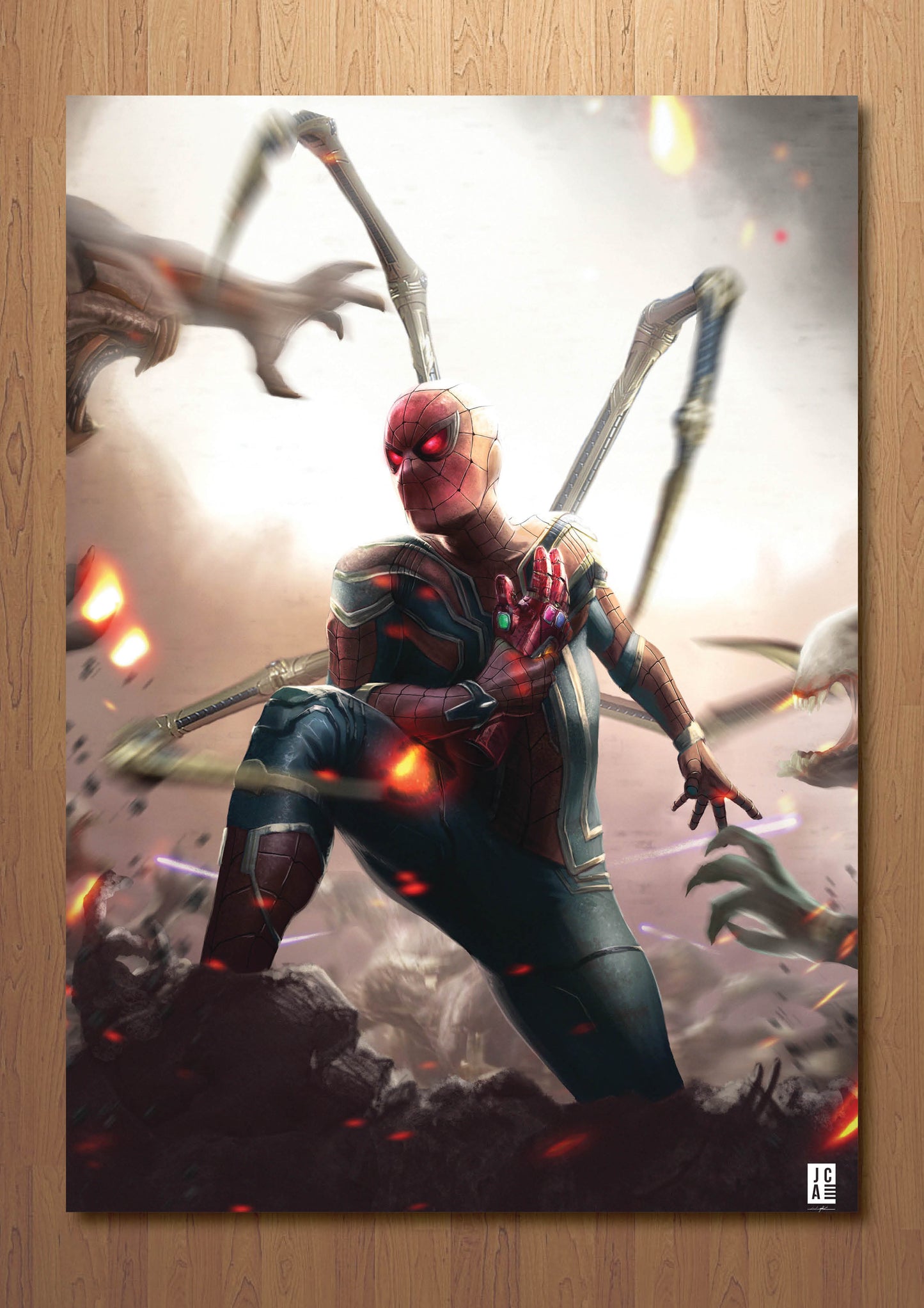 Avengers - Spiderman Instant Kill Art Print