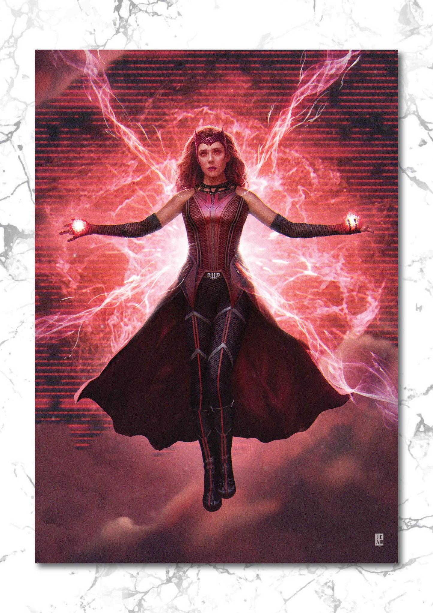 Avengers - The Scarlet Witch Art Print