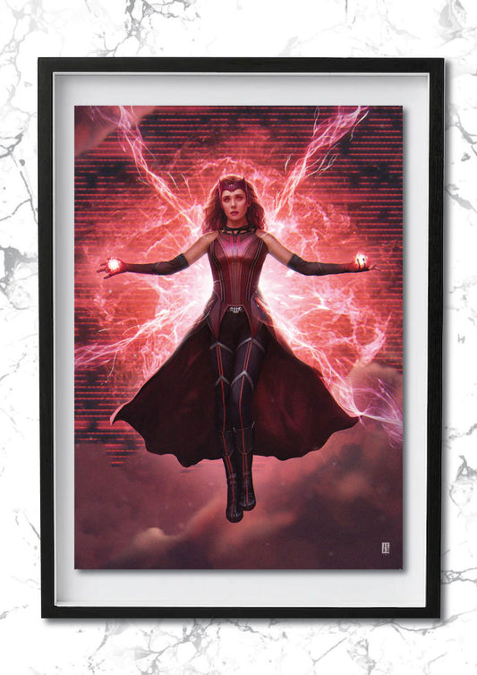 Avengers - The Scarlet Witch Art Print