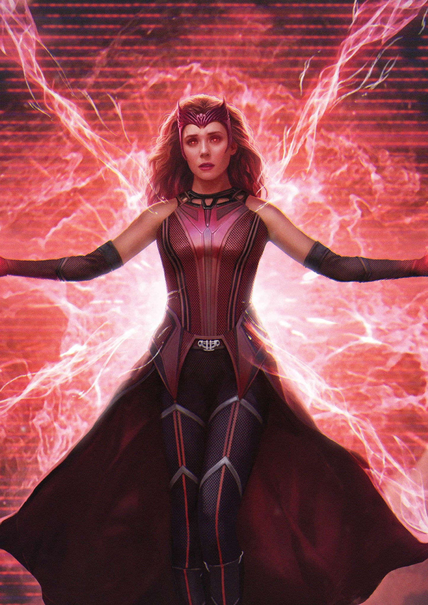 Avengers - The Scarlet Witch Art Print