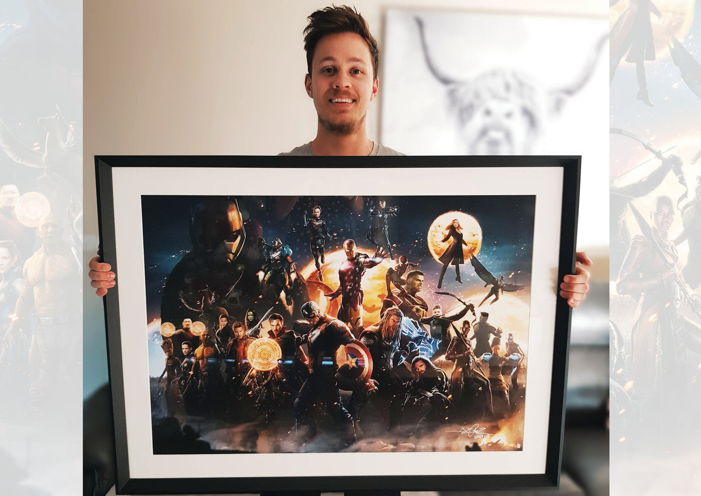 Avengers Assemble Limited Edition A1 Art Print