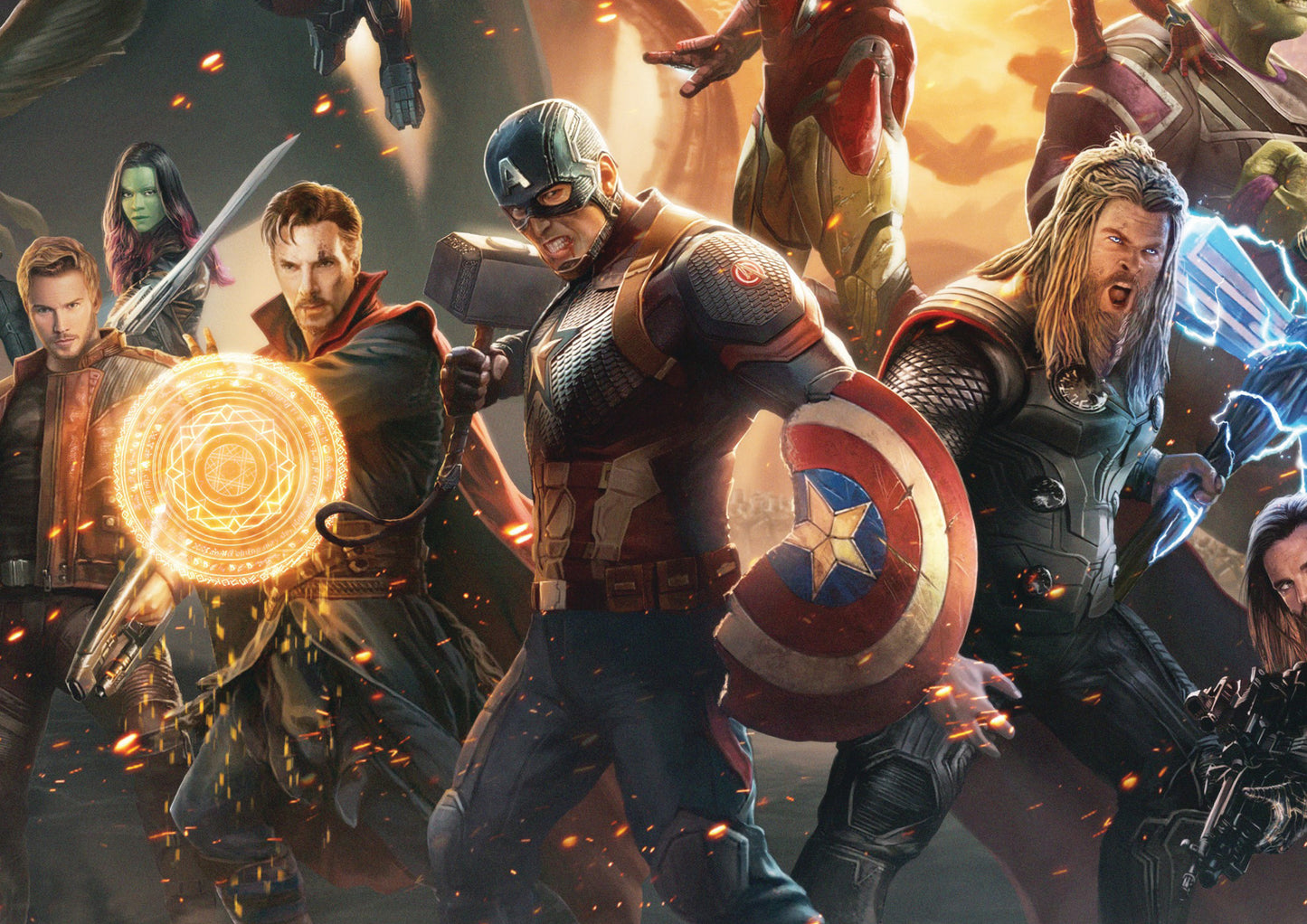 Avengers Assemble Art Print