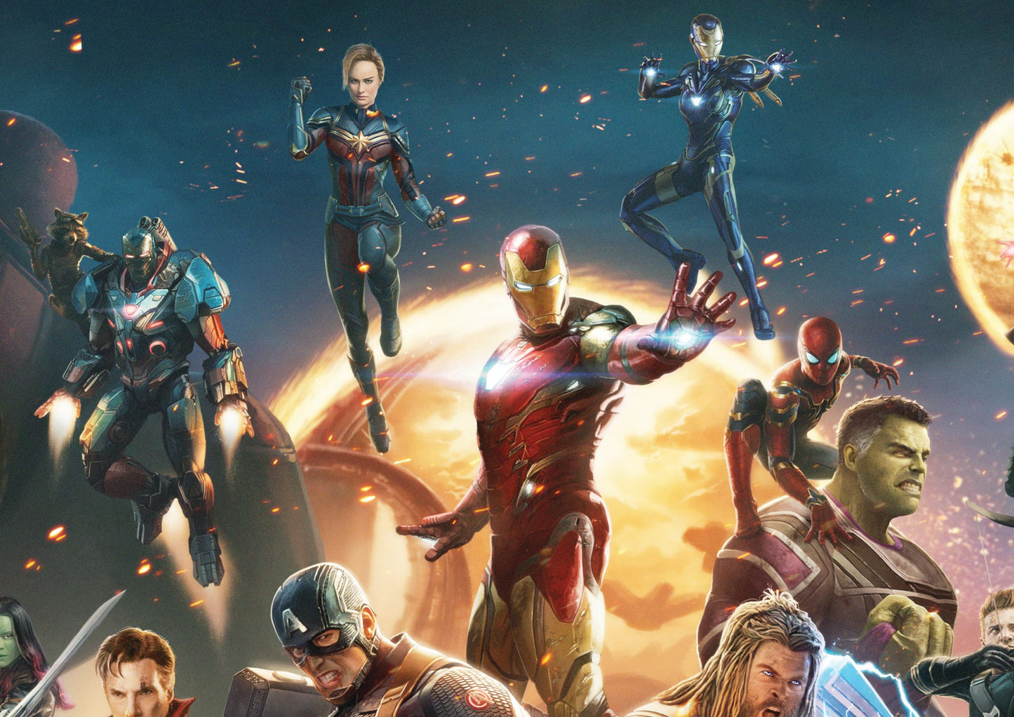 Avengers Assemble Art Print