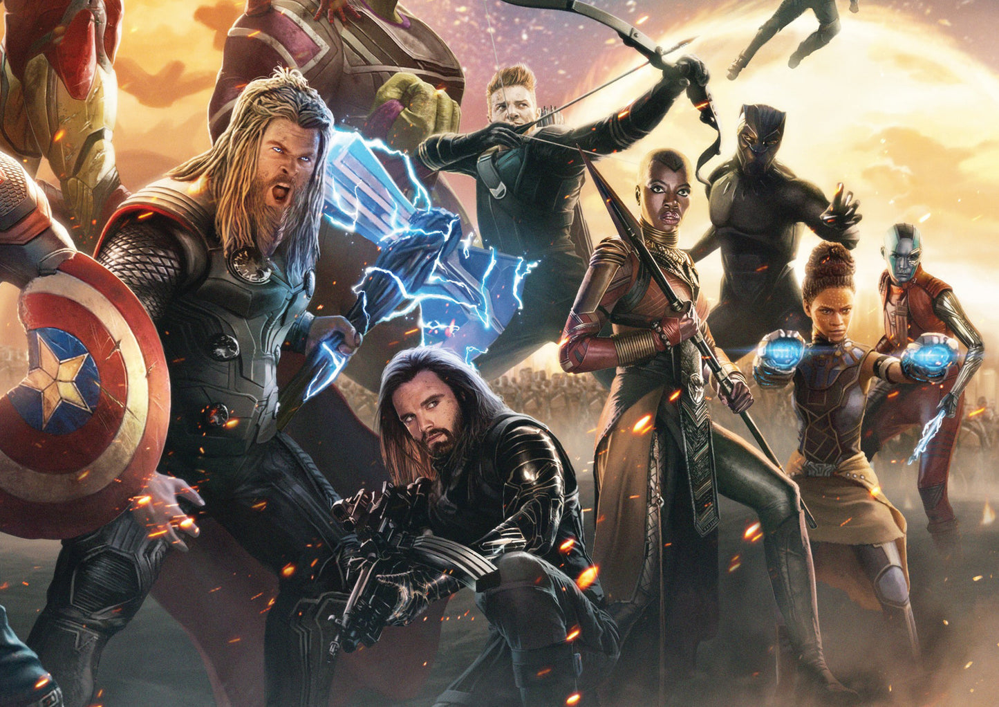 Avengers Assemble Art Print