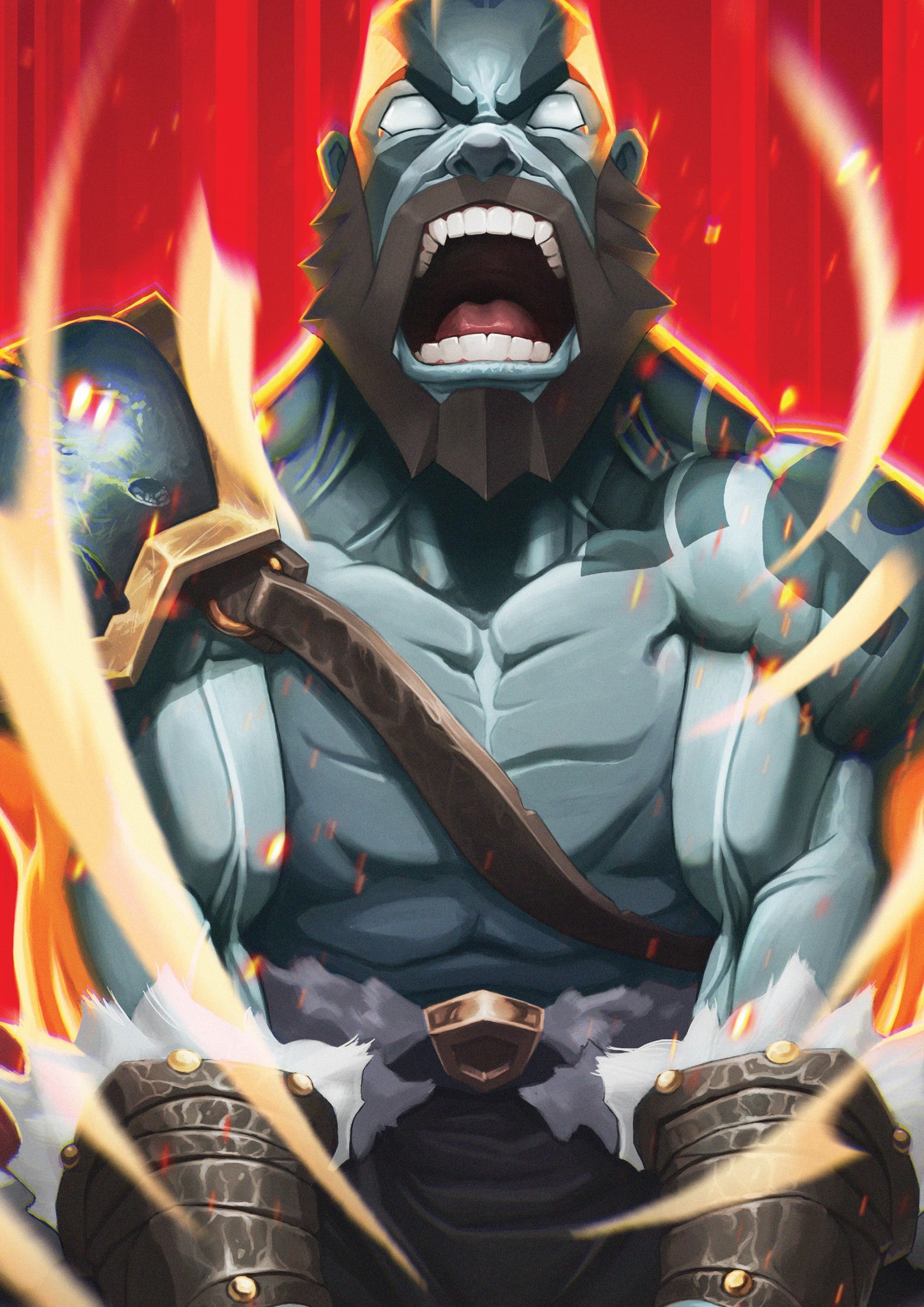 Legend of Vox Machina - Grog Art Print