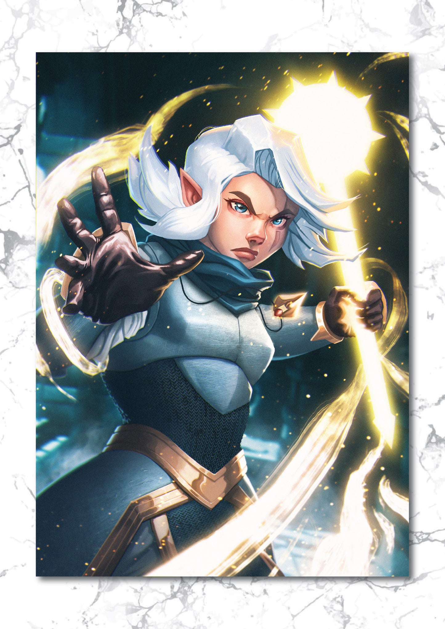 Legend of Vox Machina - Pike Art Print