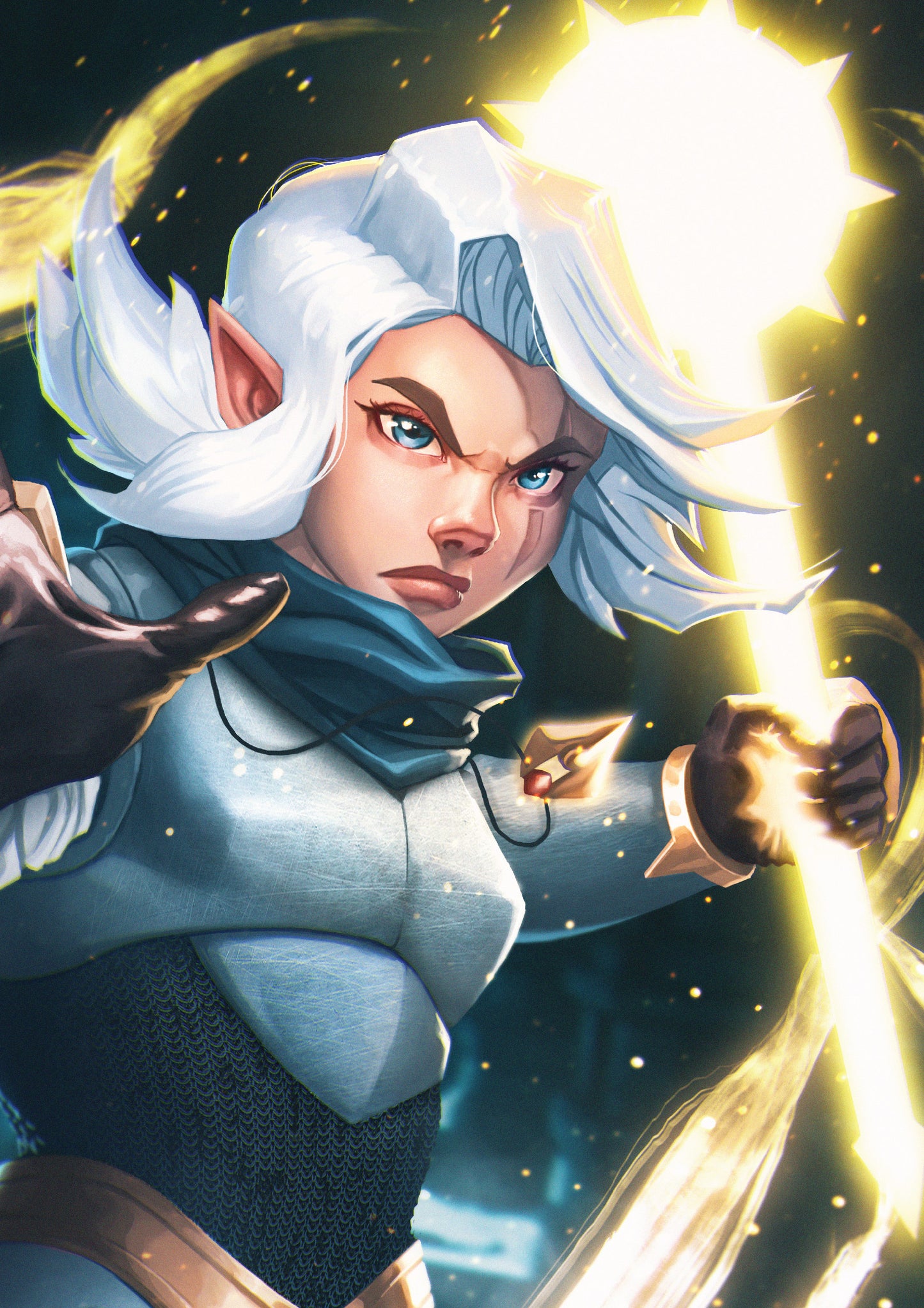 Legend of Vox Machina - Pike Art Print