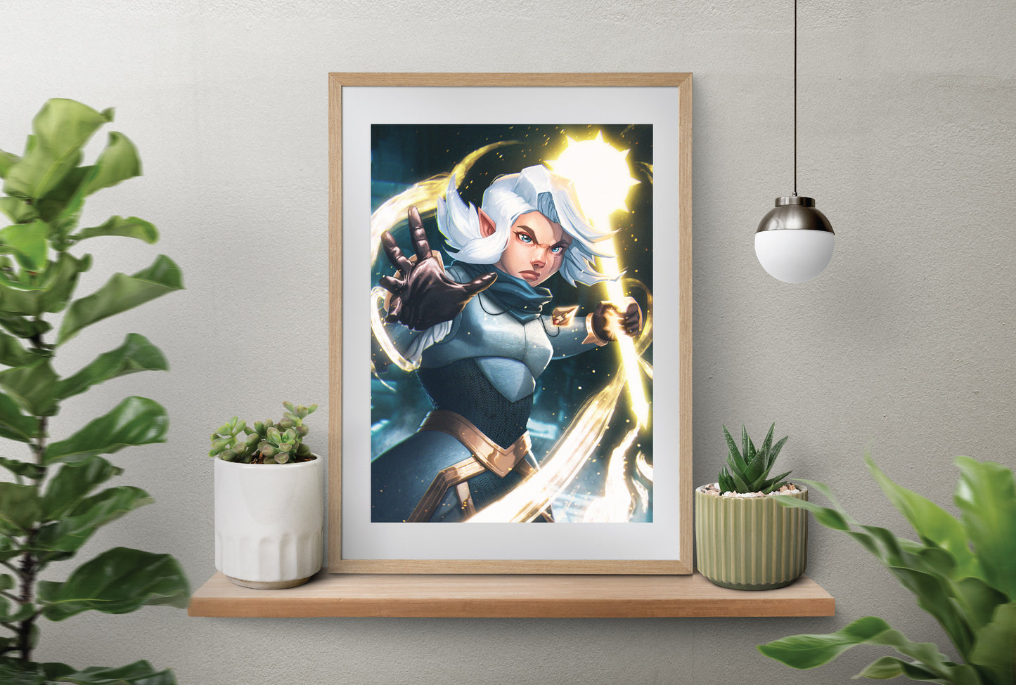 Legend of Vox Machina - Pike Art Print