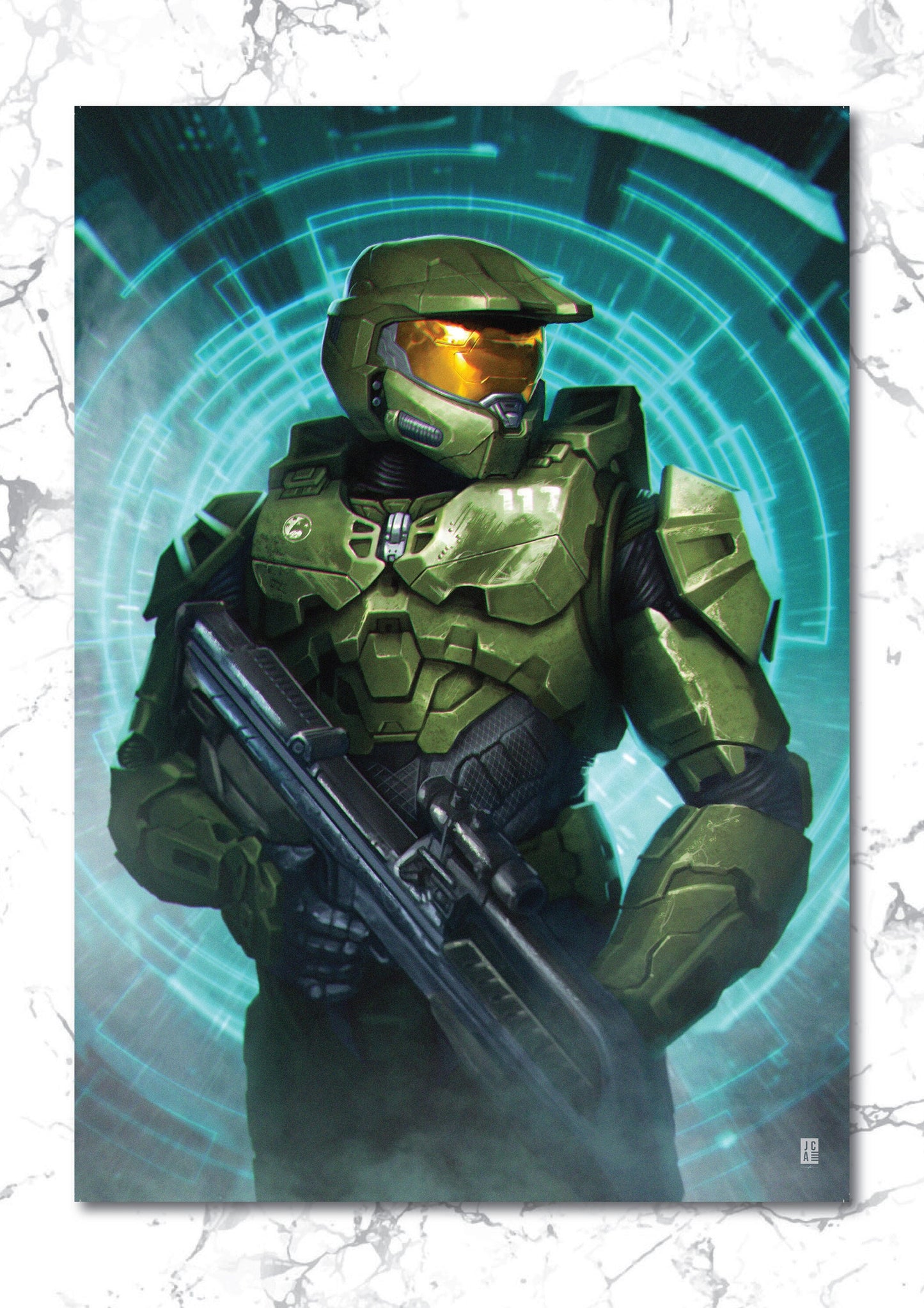 Halo - Master Chief Art Print