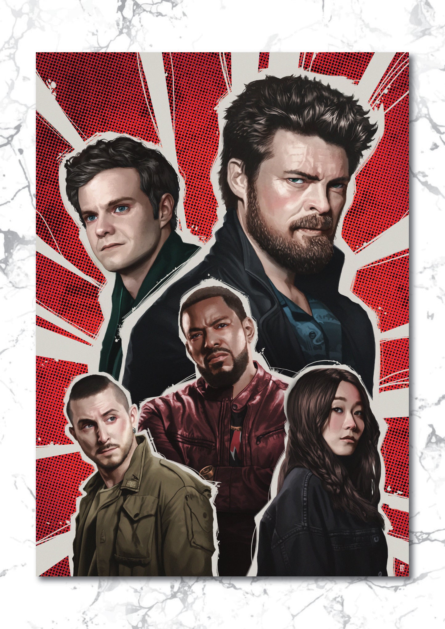 The Boys Art Print